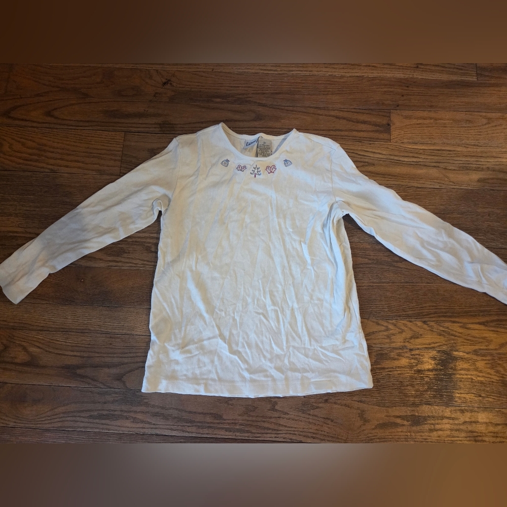 Winter Themed Long Sleeve Women's Top